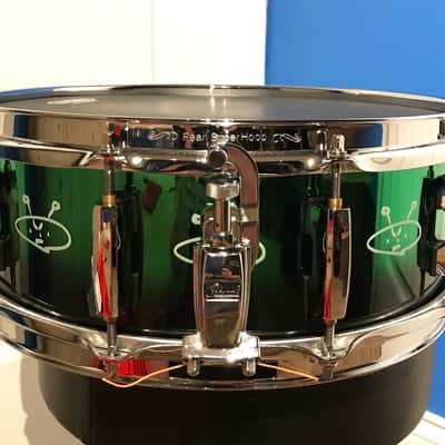 Pearl Signature Morgan Rose Alien Freak 14x5 Steel Snare Drum image 2