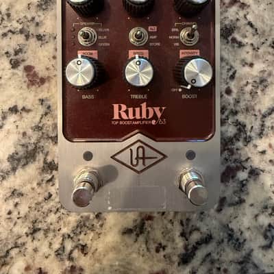 Universal Audio Ruby ’63 Top Boost Amplifier 2022 - Present - Ruby / Silver image 1