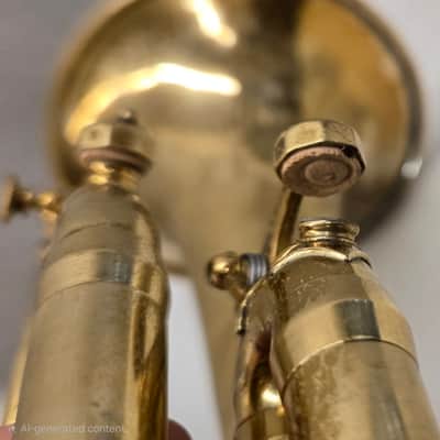 Vintage King Liberty 1950s USA Trumpet Ready To Play Recent Chemically Cleaned image 6