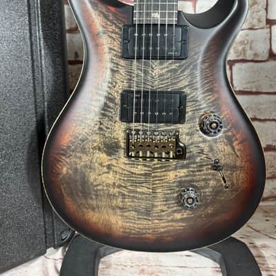 PRS 40th Anniversary Custom 24 Satin Limited Edition - Charcoal Tri-Color Burst #3 image 2