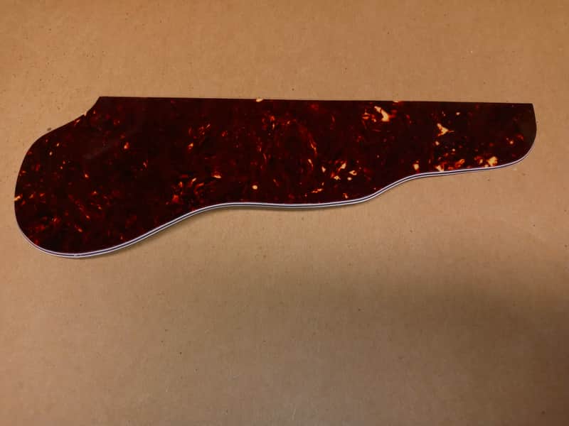 Retro Guitars 4 Ply Tortoise Vinyl National Style Archtop Pickguard image 1