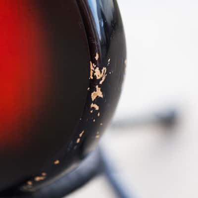 Silvertone 1478 Silhouette - Red Burst image 9
