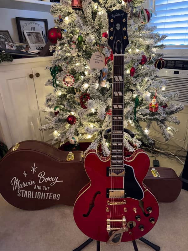 Epiphone Back To The Future ES-345 2025 - Sixties Cherry image 1