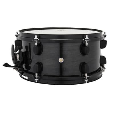 Mapex MPX Maple/Poplar Side Snare Drum - 6 x 12-inch - Black with Black Hardware (MPNMP2600BMB) image 2