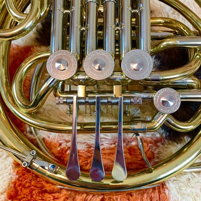 RS Berkeley Double French Horn F/Bb 4 Valve With Case And Mouthpiece (See Video) image 4
