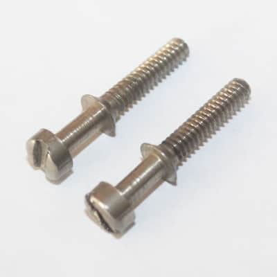 Vintage 1960's Gibson Adjustable Bridge Saddle Screws Set Of 2 1963 Acoustic Guitar image 3
