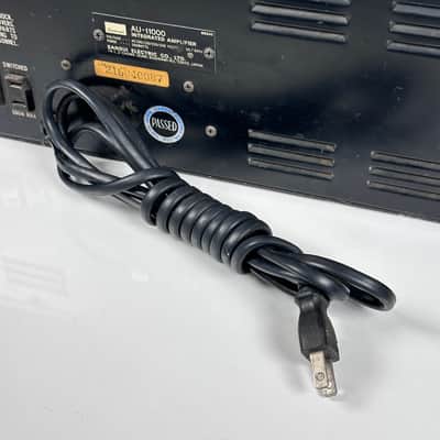 Sansui AU-11000 Integrated Amplifier Vintage Black image 12