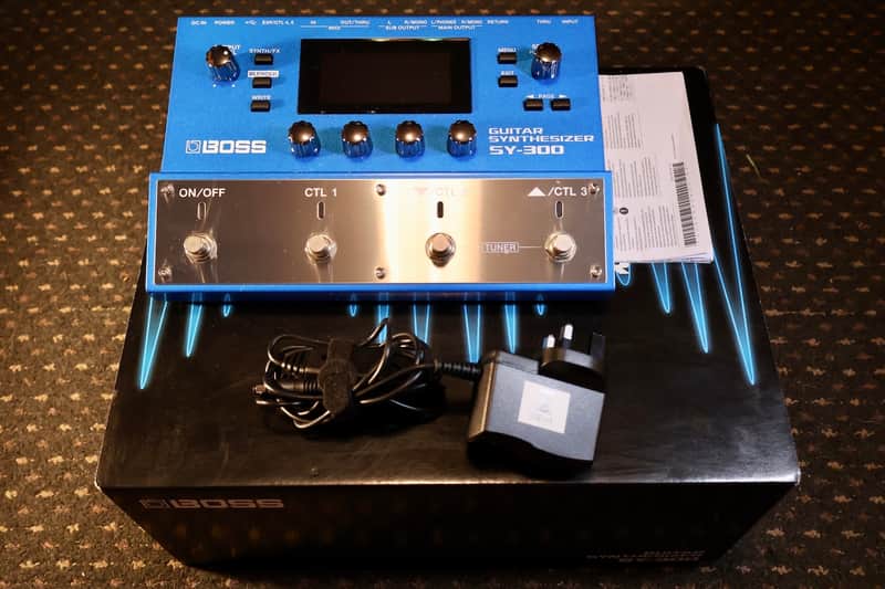 Boss SY-300 Guitar Synthesizer 2015 - Present - Blue image 1
