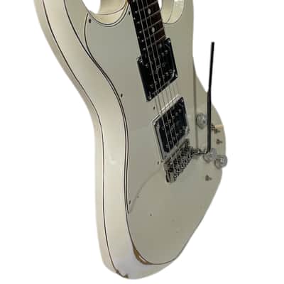 Fiam Guitars Mirari F5 2022 Aged White over Gold, by past Ronin luthier Izzy Lugo (Authorized Fiam Dealer) image 11