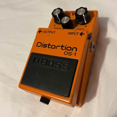 Modded Boss DS-1 Distortion (Silver Label) 1994 - Present - Orange image 2
