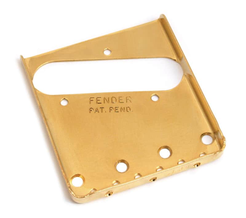 Fender 005-3683-000 American Vintage 3-Saddle Telecaster Bridge Plate image 1