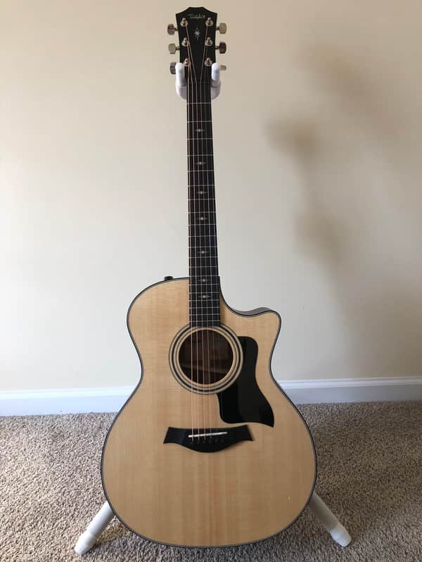Taylor 314ce Acoustic-electric Guitar  2023 - Natural Sapele image 1