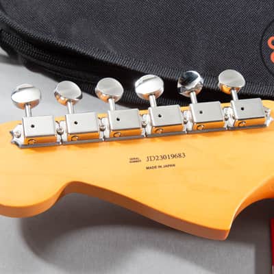 2023 Fender Japan MIJ FSR Traditional II ’60s Jazzmaster 3-Tone Sunburst Gold Anodized w/ Gig Bag image 8