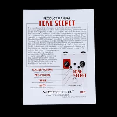 Used Vertex Effects Tone Secret Overdrive image 8