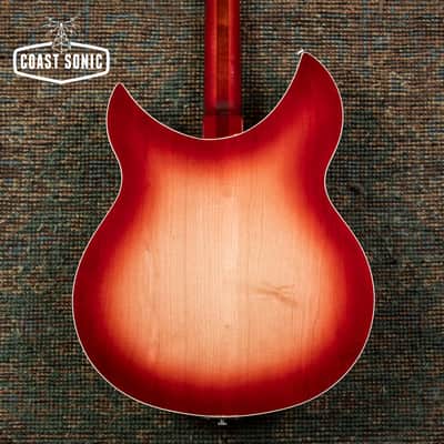 1996 Rickenbacker 360/12V64 12-String Reissue Fireglo w/ Toaster pickups & original Case image 3