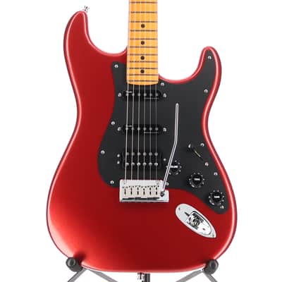 Fender Certified Pre-Owned American Ultra II Stratocaster HSS, Maple Fingerboard, Sinister Red (P8) (16483) image 1