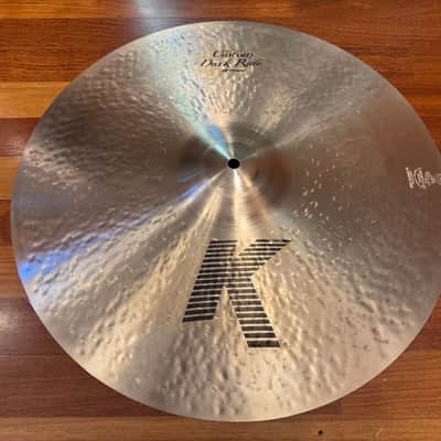 Zildjian 20" K Custom Dark Ride Cymbal 1995 - Present - Traditional image 1