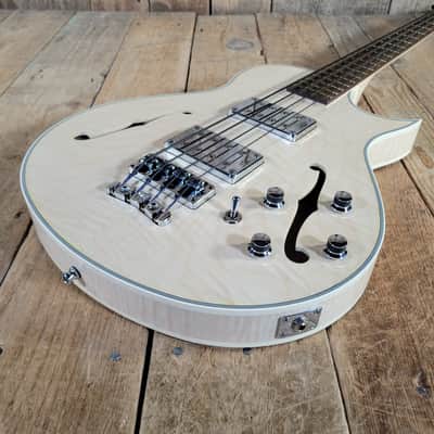 Warwick Star Bass II SC 2010 Germany Flamed Maple Satin w/ Orig Flight Case & Box - Natural image 8