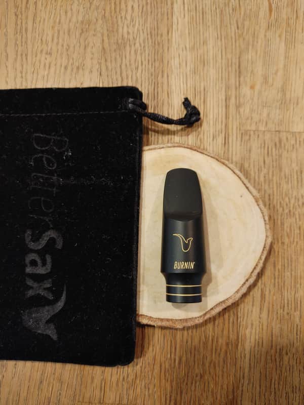 BetterSax Burnin' Soprano Sax Hard Rubber Mouthpiece 6* image 1