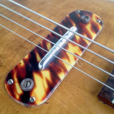 Vintage Original 1950's Kay Howlin' Wolf Thin Twin K162 Natural Blonde Electric Bass Guitar Viol image 17