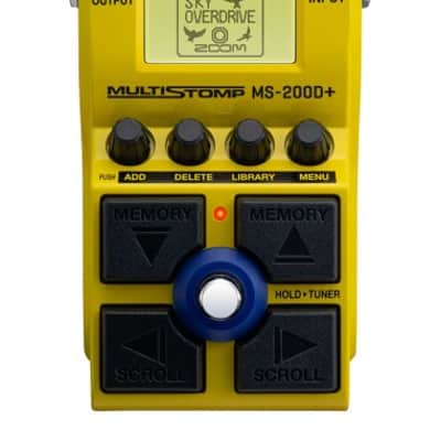ZOOM MS-200D+ Pedale Drive Digitale Per Chitarra image 1