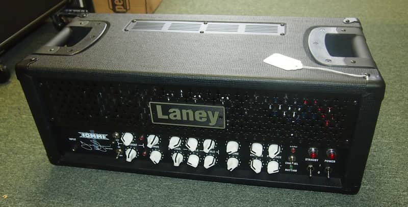 Laney Tony Iommi TI100 Signature 100 watt all tube amp head used by TONY himself! image 1