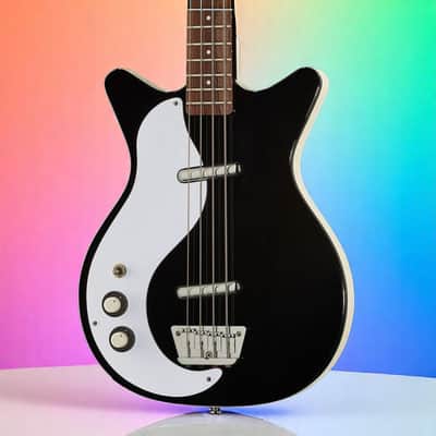 Danelectro 59DC Long Scale Left-Handed Bass â€“ Black | Brand New