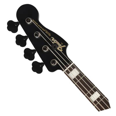 Used Fender Duff McKagan Signature Deluxe Precision Bass - Black image 4