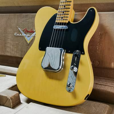 Fender Custom Shop Telecaster 1954 Journeyman Relic - Maple Fingerboard, Aged Nocaster Blonde image 17