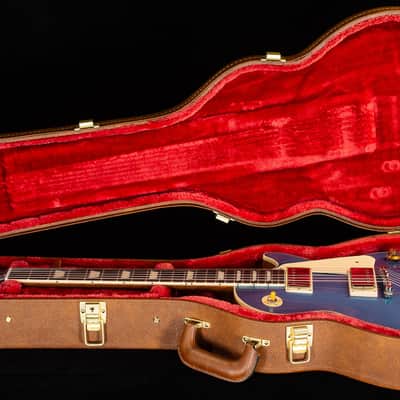 Gibson Les Paul Standard 50s Plain Top Pelham Blue (102) image 7