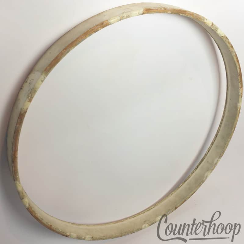 *Rogers 15" 6-Ply Jasper Maple Wood Hoop/Rim Snare/Tom Drum Batter 50s Cleveland image 1