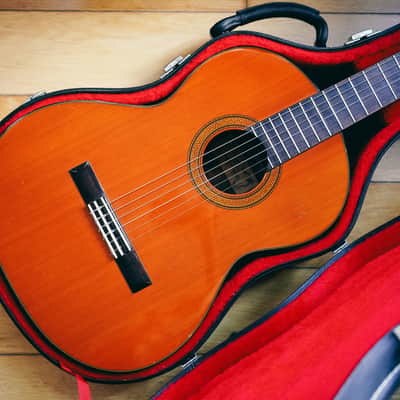1998 K.Yairi RS-5 Classical Guitar – Hand Crafted in Japan | Solid Top | Signed Label | Hard Case | Vintage Tone image 2