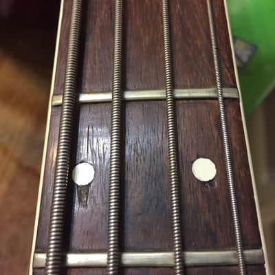 Mosrite 350 Stereo Bass '70s Burgundy image 12