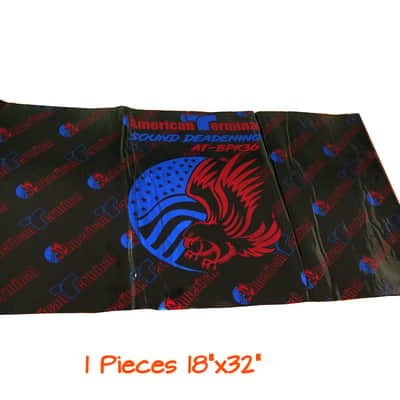 American Terminal AT-BPK28-7 7 Sheets 18" x 32" Sound Deadening Noise Insulation Vibration Dampening Material Bulk Kit + Roller image 8