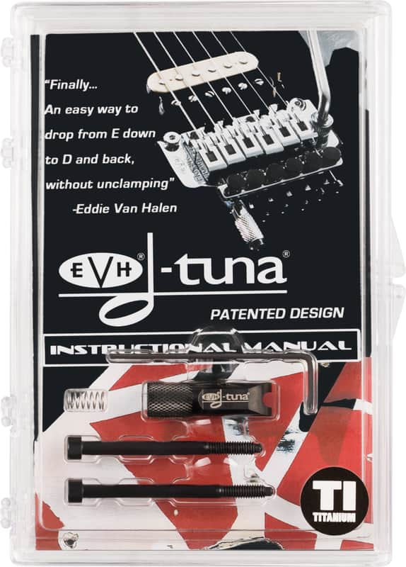 EVH EVH D-Tuna Titanium Black