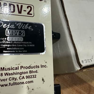 Fulltone Mini Deja Vibe MDV-2 White image 12