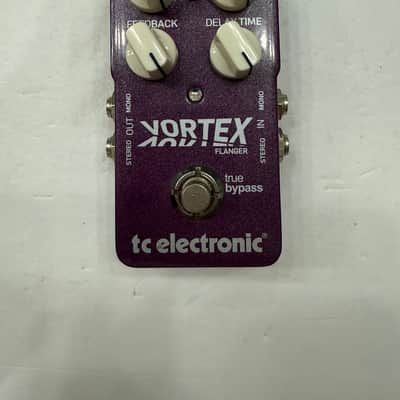 TC Electronic Vortex Flanger Stereo Original V1 True Bypass Guitar Effect Pedal image 2