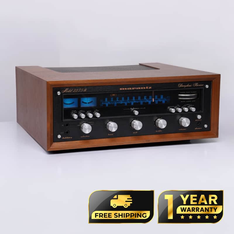MARANTZ 2235B Vintage Stereo Receiver - FREE WC-22 – Professionally Restored – 1-Year Warranty image 1