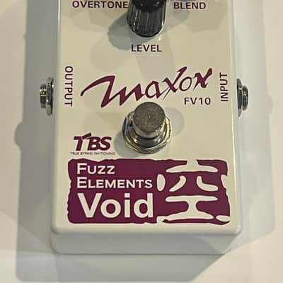 Reverb.com listing, price, conditions, and images for maxon-fv-10-fuzz-elements-void