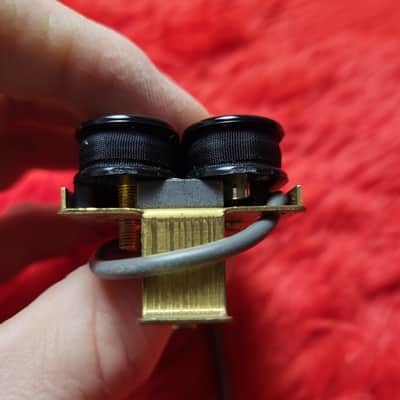1980's - 1990's Fernandes Burny VH-3 Humbucker - Black With Gold Pole Screws - 8.30K Ohm - Ceramic Magnet - Made in Japan MIJ image 9