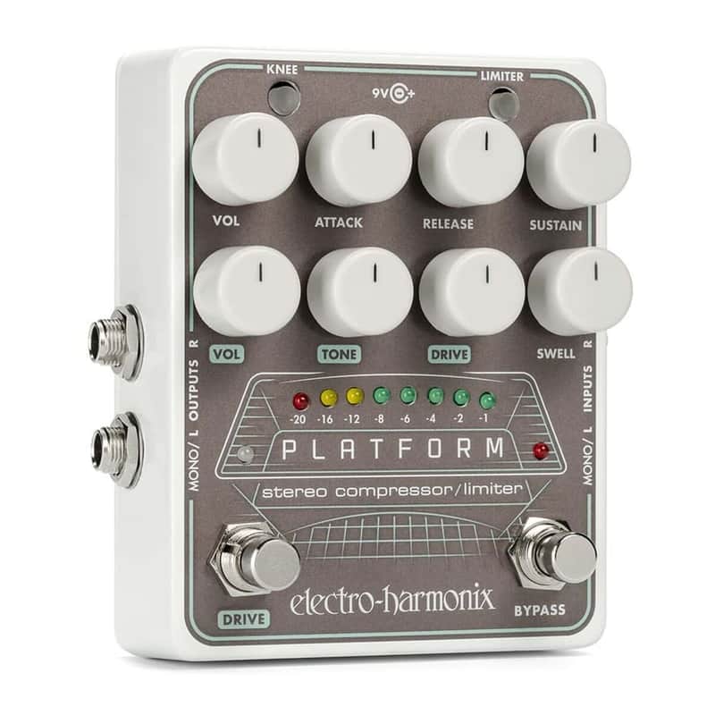 Electro-Harmonix Platform Stereo Compressor/Limiter Effects Pedal image 1