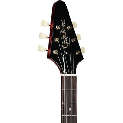 Epiphone Exclusive Flying V Electric Guitar, Ruby Red image 7