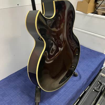 Vintage Ventura Hollow Body Electric Guitar Made in Japan with Case ES-175 Style image 21