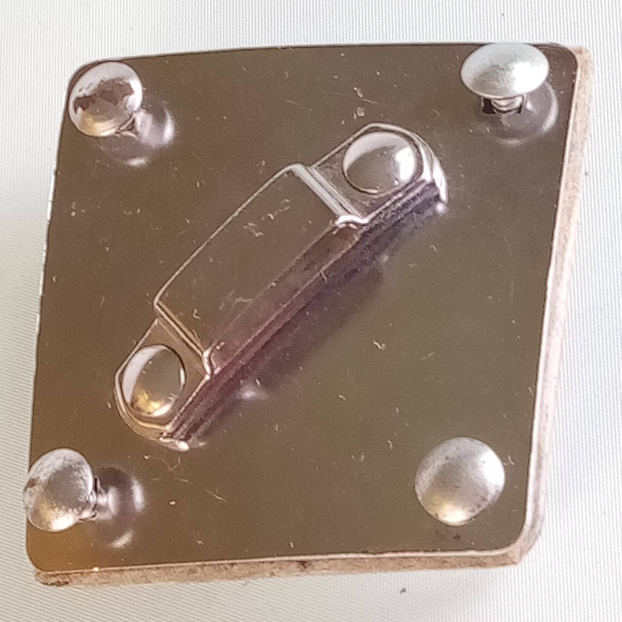 Ludwig WFL Gray Felt Diamond Ride Tom Shell/Bass Drum Rail Mount Chrome Vintage — main photograph