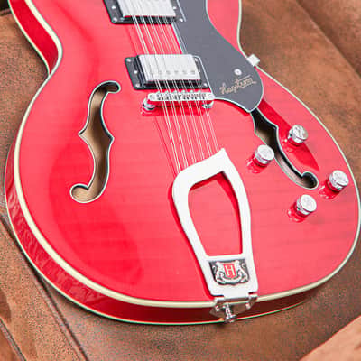 Hagstrom Viking Deluxe 12-String | Wild Cherry image 3