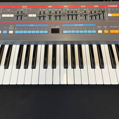 Roland Juno-106 61-Key Programmable Polyphonic Synthesizer 1984 - 1985 - Black image 24