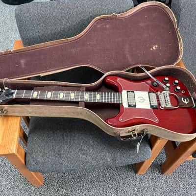 Epiphone Crestwood Custom 1961 - Cherry image 15