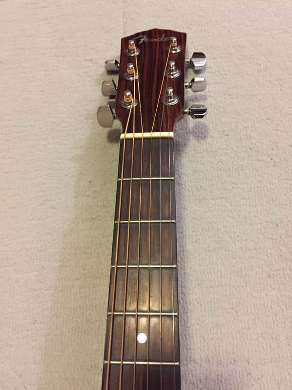 1997 Fender DG-20S Dreadnought Acoustic Guitar | Reverb