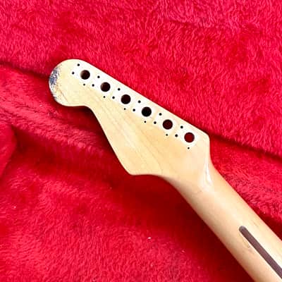 USA Fender Stratocaster guitar neck C 1983 - Maple original vintage Dan smith era image 3