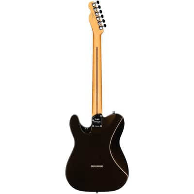 Fender American Ultra II Telecaster Electric Guitar, Ebony Fingerboard (with Case), Texas Tea image 4
